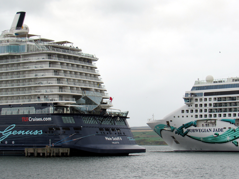 Mein Schiff 4 & Norwegian Jade